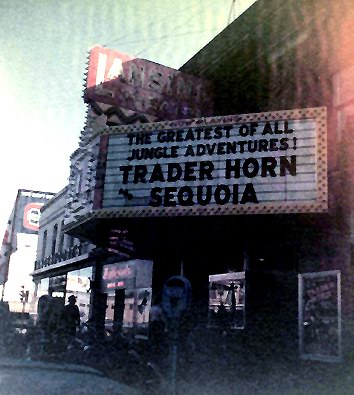 Lansing Theatre - Rare Color Shot (newer photo)